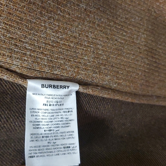 Burberry Blazer Panel Rib-Knit Cardigan - Picture 15 of 16